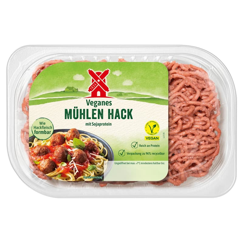 Rügenwalder Mühle Veganes Mühlen Hack Truhenfrische