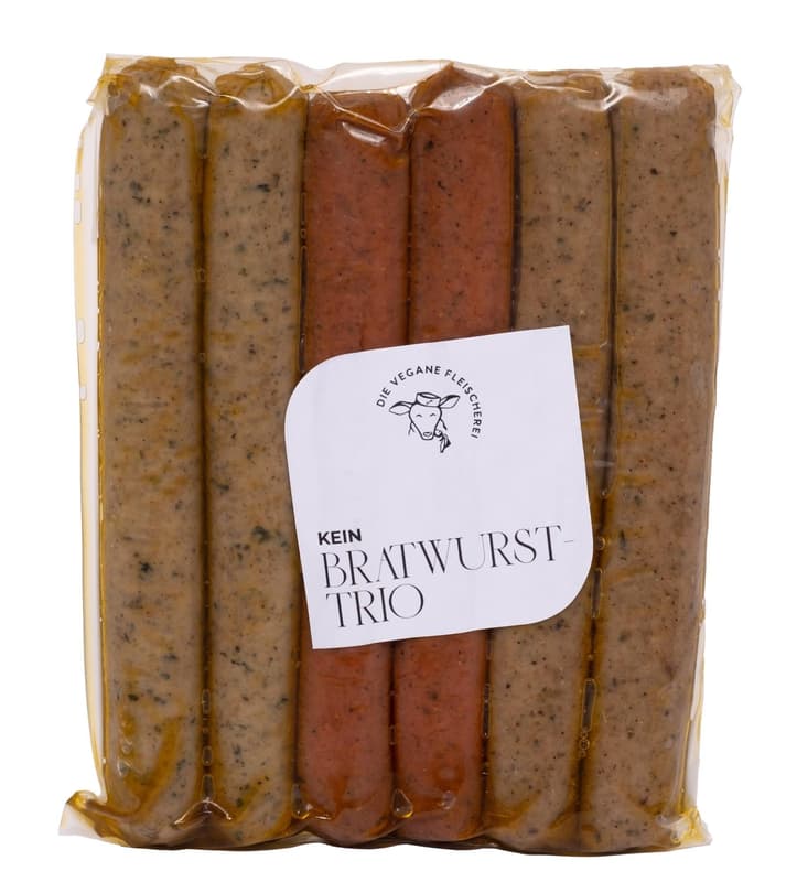 Die Vegane Fleischerei - Bratwurst Trio VEGAN