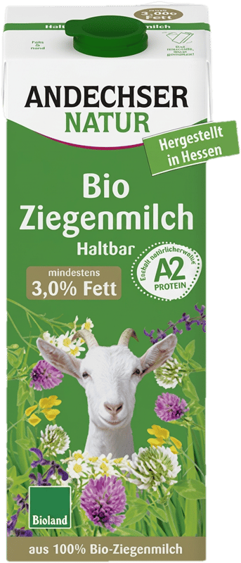 Andechser Haltbare BIO Ziegenmilch 3. 0%