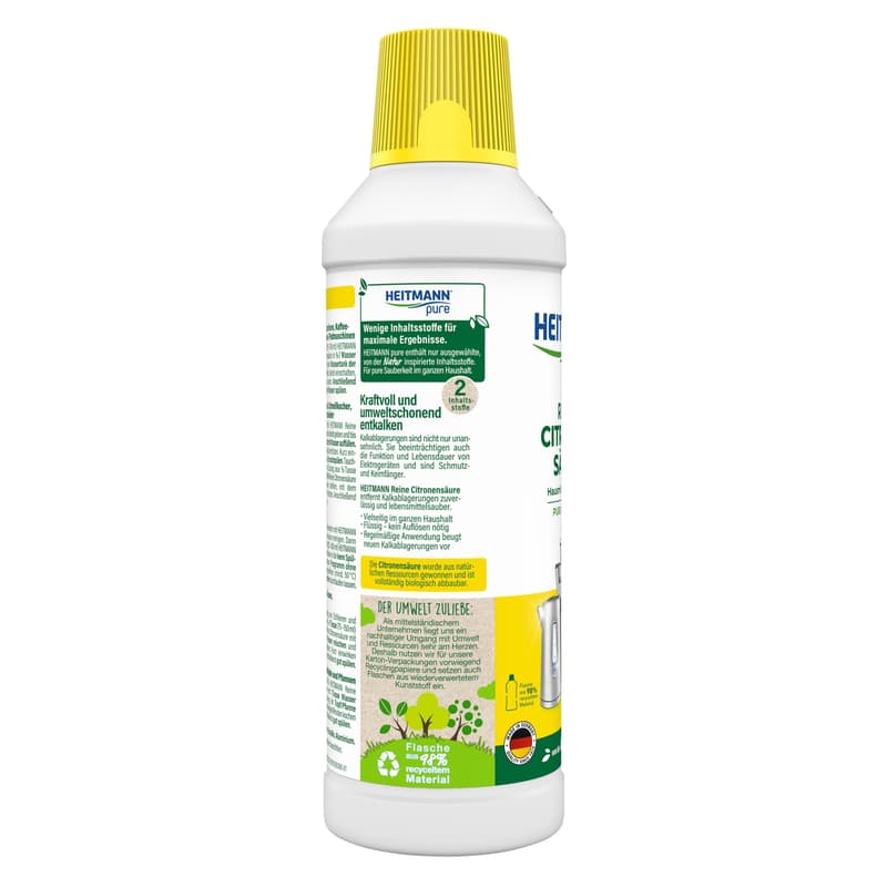 Heitmann Pure Reine Citronensäure,flüssig 500ml