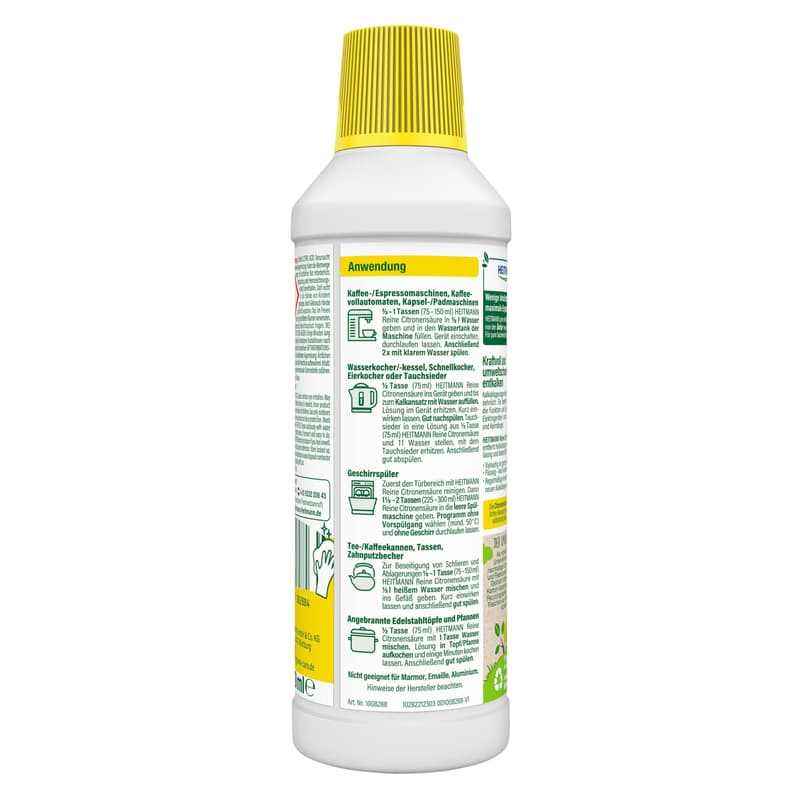 Heitmann Pure Reine Citronensäure,flüssig 500ml
