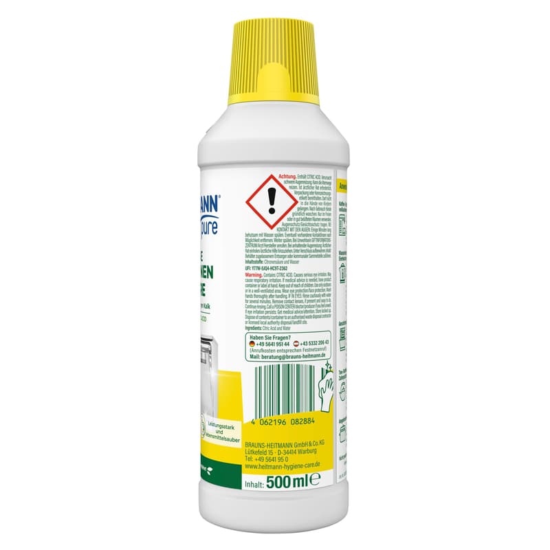 Heitmann Pure Reine Citronensäure,flüssig 500ml