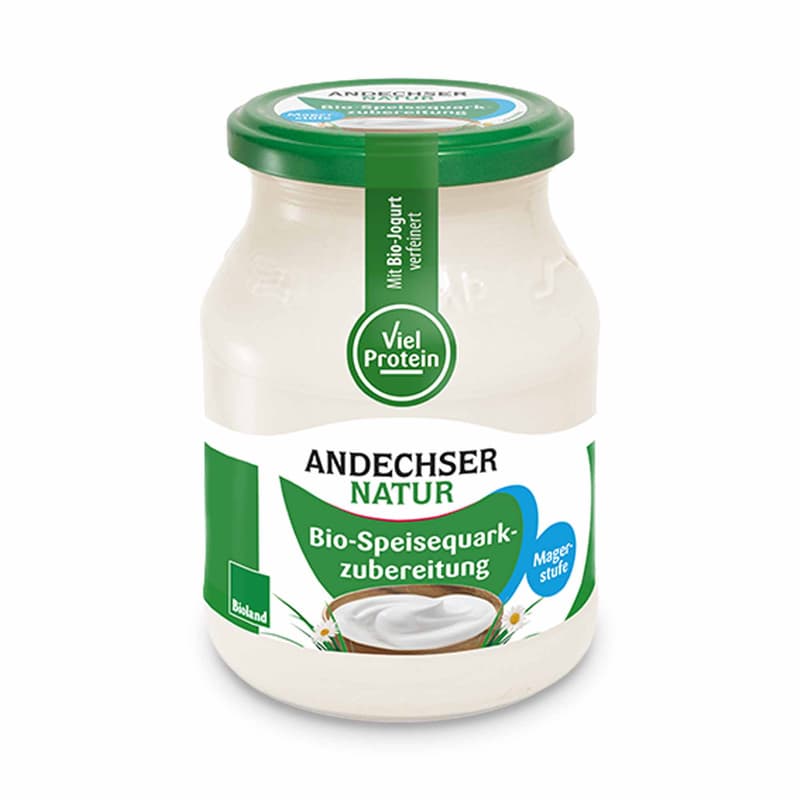 Andechser Organic Curd Preparation Lean 0%