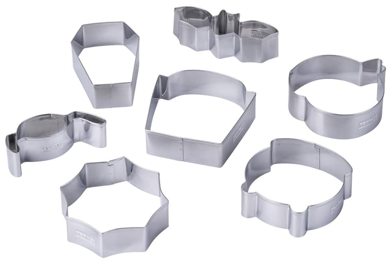 Halloween Cookie Cutters, 7-piece Set