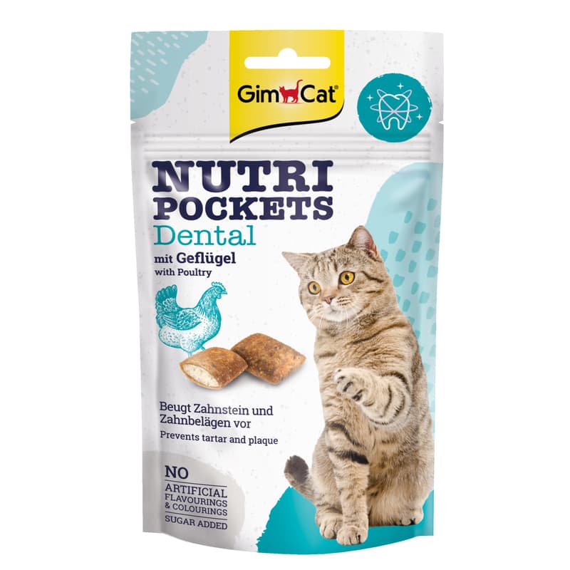 GimCat Nutri Pockets Dental 60 g