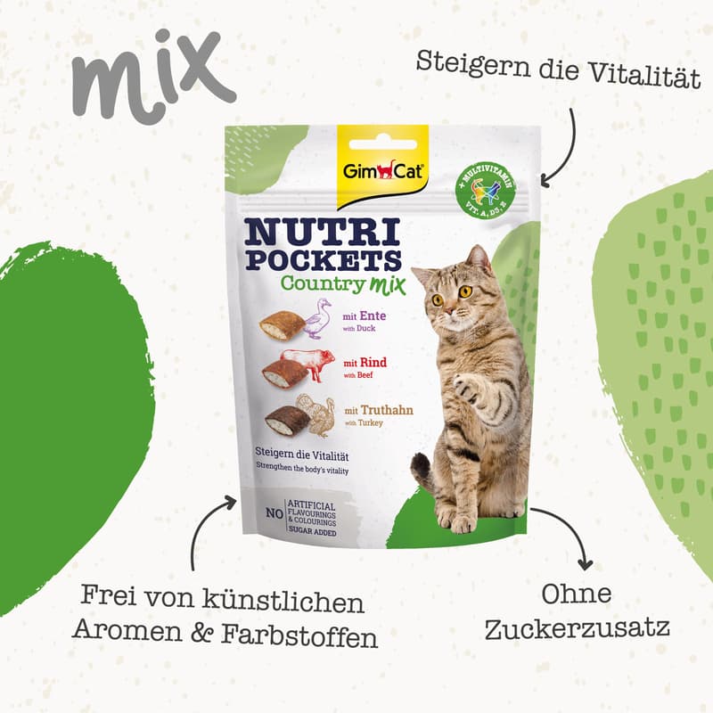 GimCat Nutri Pockets Country Mix 150 g