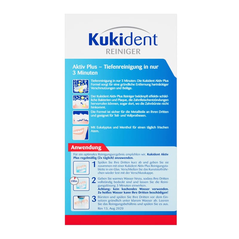 Kukident Active Plus Cleaner