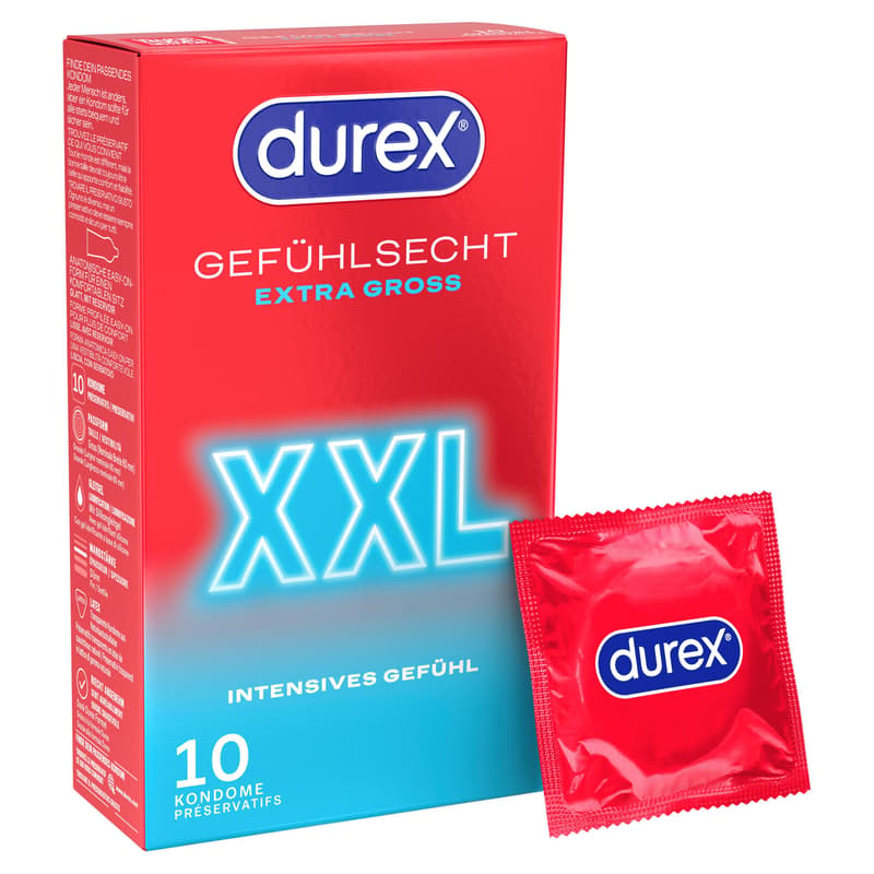 Durex Gefühlsecht XXL