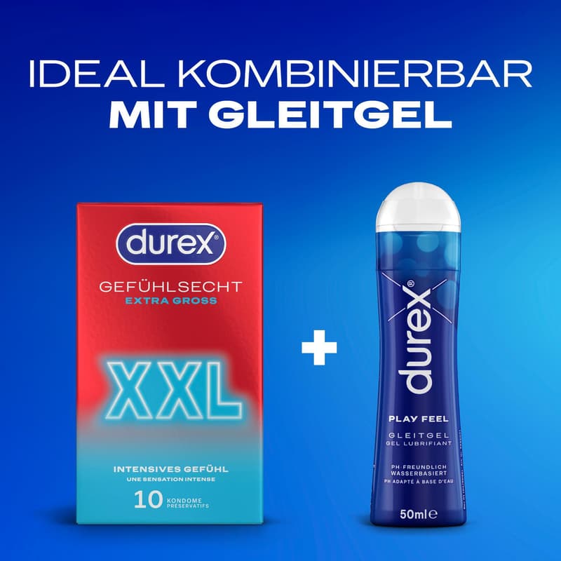Durex Gefühlsecht XXL