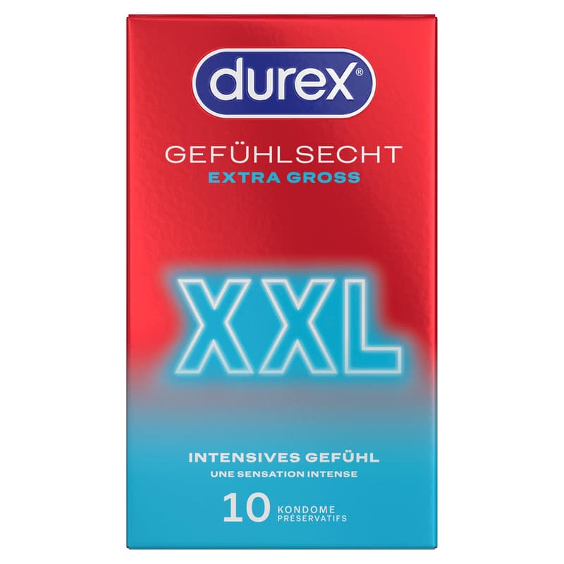 Durex Gefühlsecht XXL