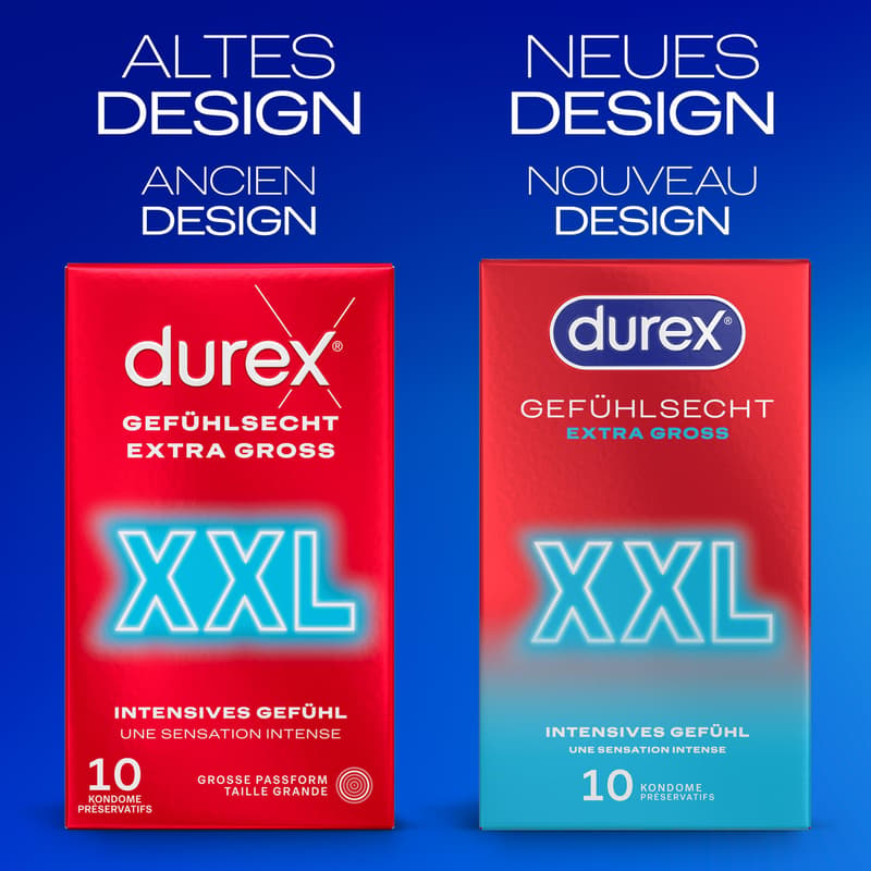 Durex Gefühlsecht XXL