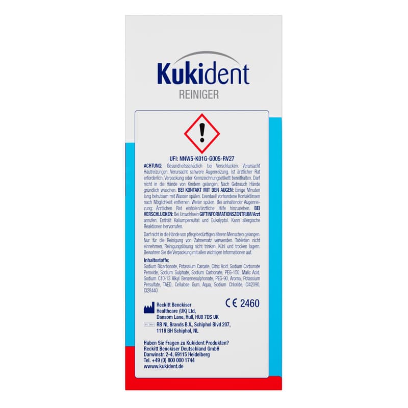 Kukident Aktiv Plus Zahnersatzreinigungstabletten