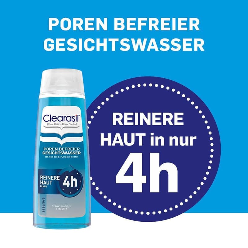 Clearasil Poren Befreier Gesichtswasser 200ml