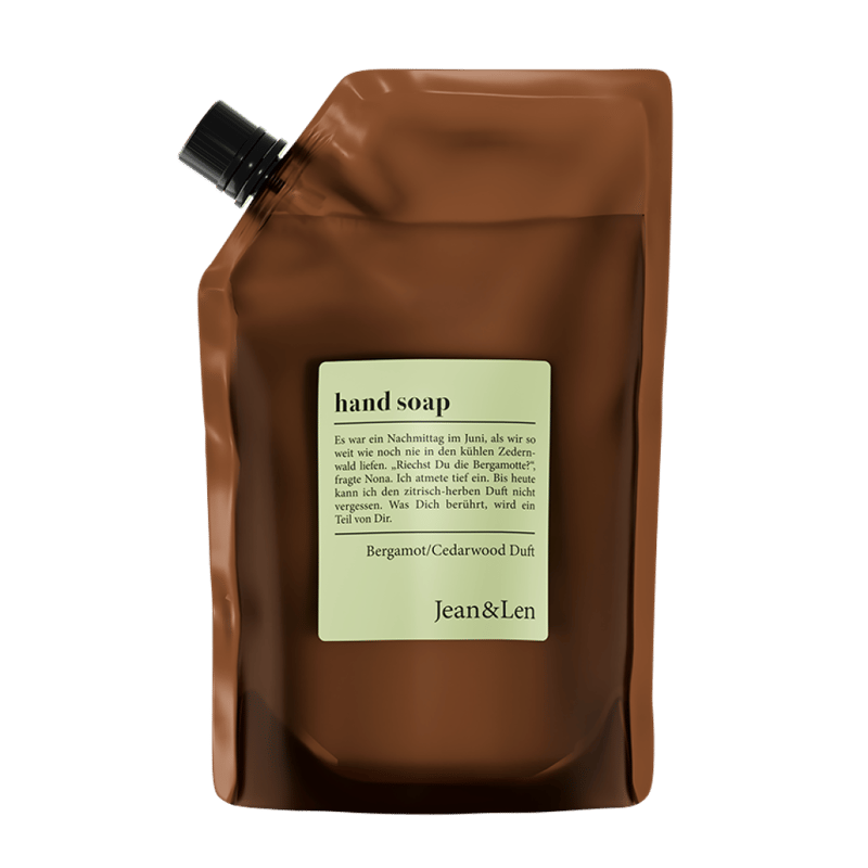 Jean&Len Hand Soap Bergamot/Cedarwood Refill Pack