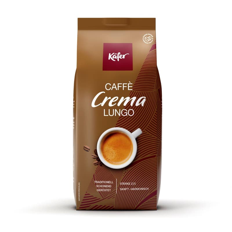 Käfer Caffe Crema Lungo ganze Bohne