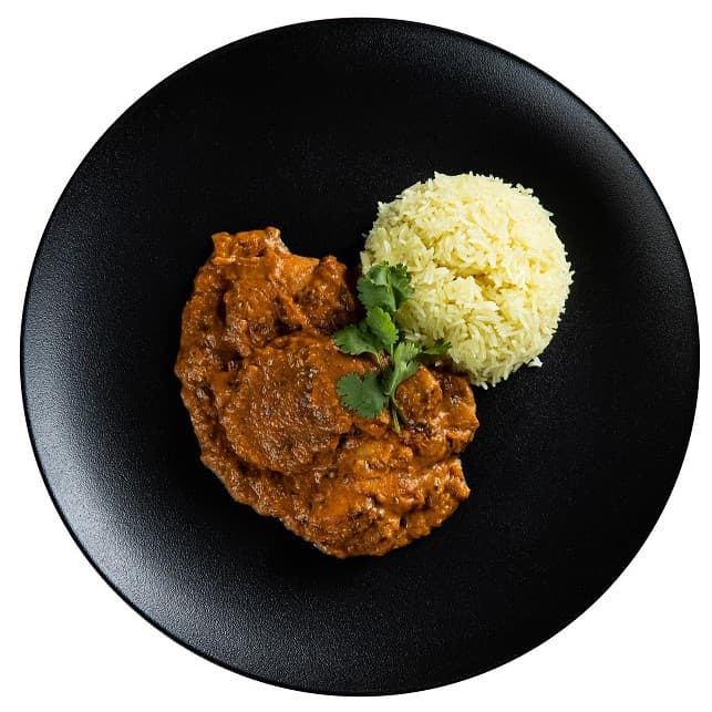 Hähnchen Tikka Masala mit Safranreis