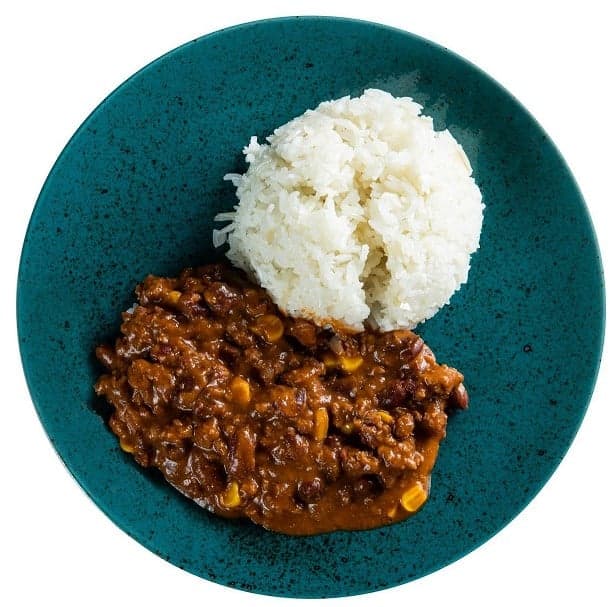 Chili con carne with jasmine rice by Petr Bureš