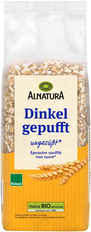 Alnatura ORGANIC Spelt Puffed Unsweetened