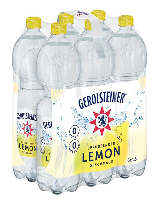 Gerolsteiner Lemon 6x1,5 l PET (EINWEG)