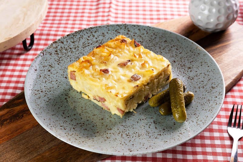 Ham fleckerl pasta by Jan Bureš