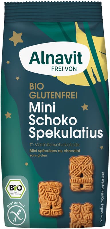 Alnavit ORGANIC Mini Chocolate Speculoos gluten-free