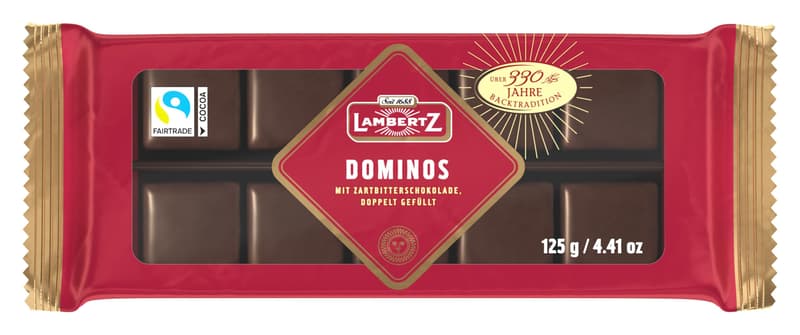 Lambertz Domino Zartbitter