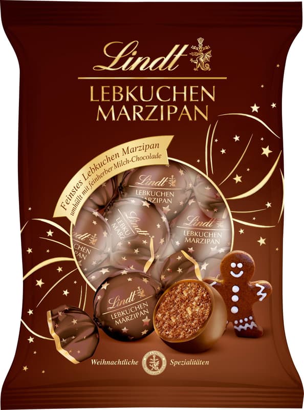 Lindt Kugeln Lebkuchen Marzipan Beutel