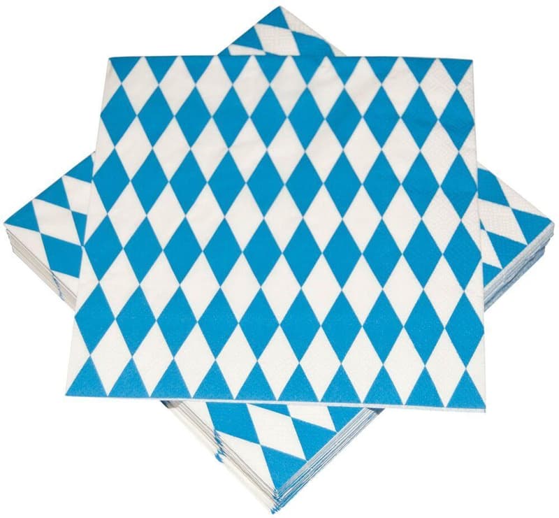 Bavarian blue napkin 33x33cm