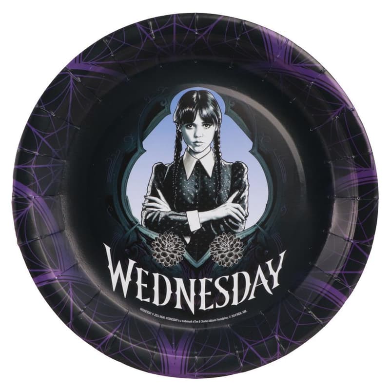 Paper plates Wednesday 23cm 8 pieces