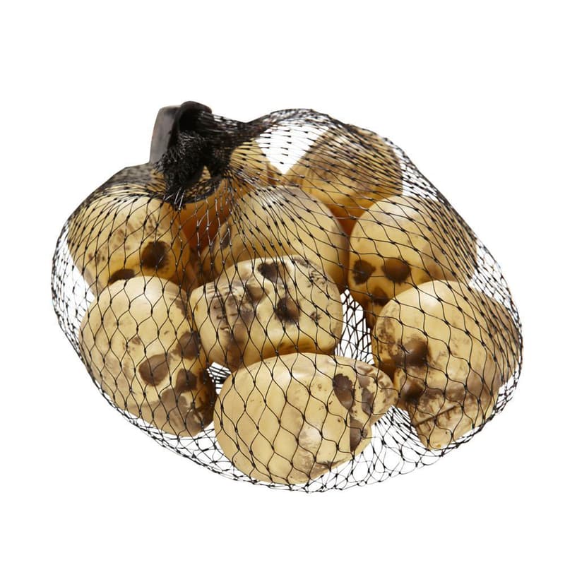 Skulls, 9 pieces