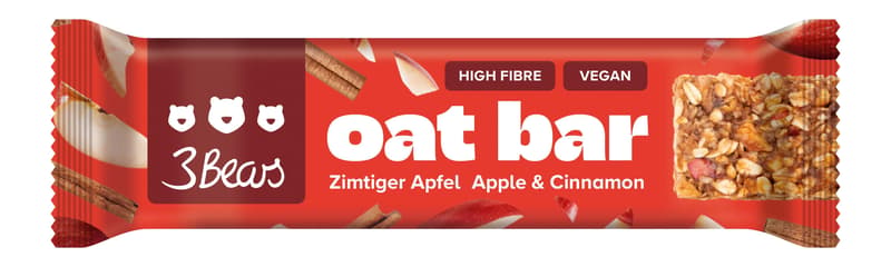 3Bears Oat Bar - Zimtiger Apfel