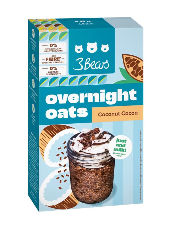 3Bears Overnight Oats Koko Kakao