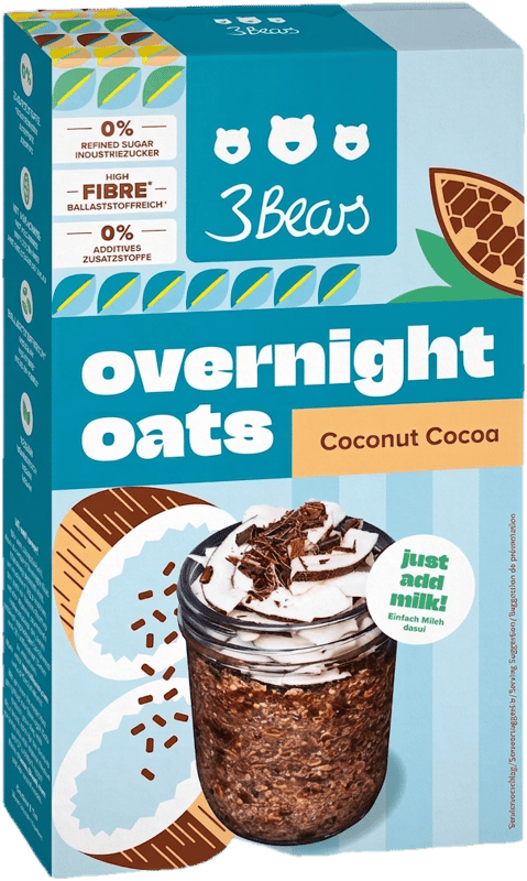 3Bears Overnight Oats Koko Kakao
