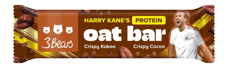 3Bears x Harry Kane Crispy Cocoa Oat Bar
