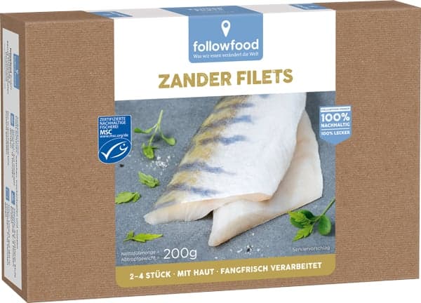 MSC Pikeperch Natural Fillets