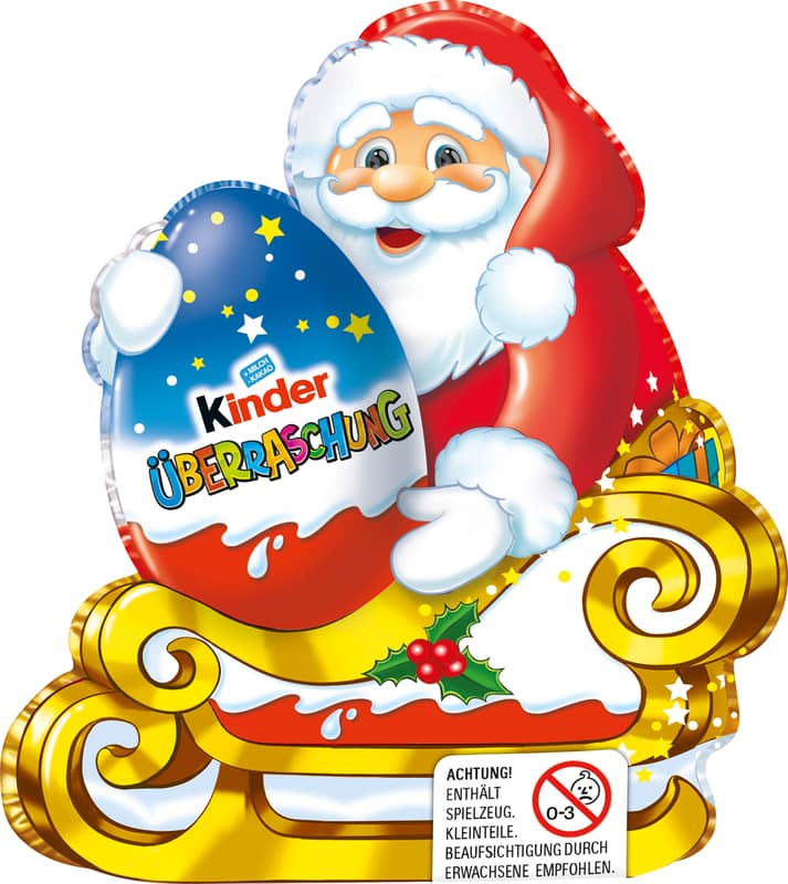 Kinder Überraschung Weihnachtsmann