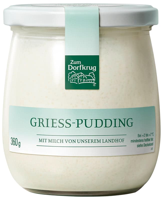 Zum Dorfkrug Grieß-Pudding