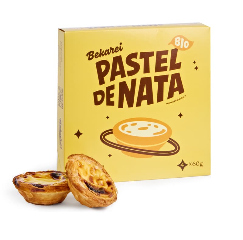 Bekarei BIO Pastel de Nata, 4 Stk.