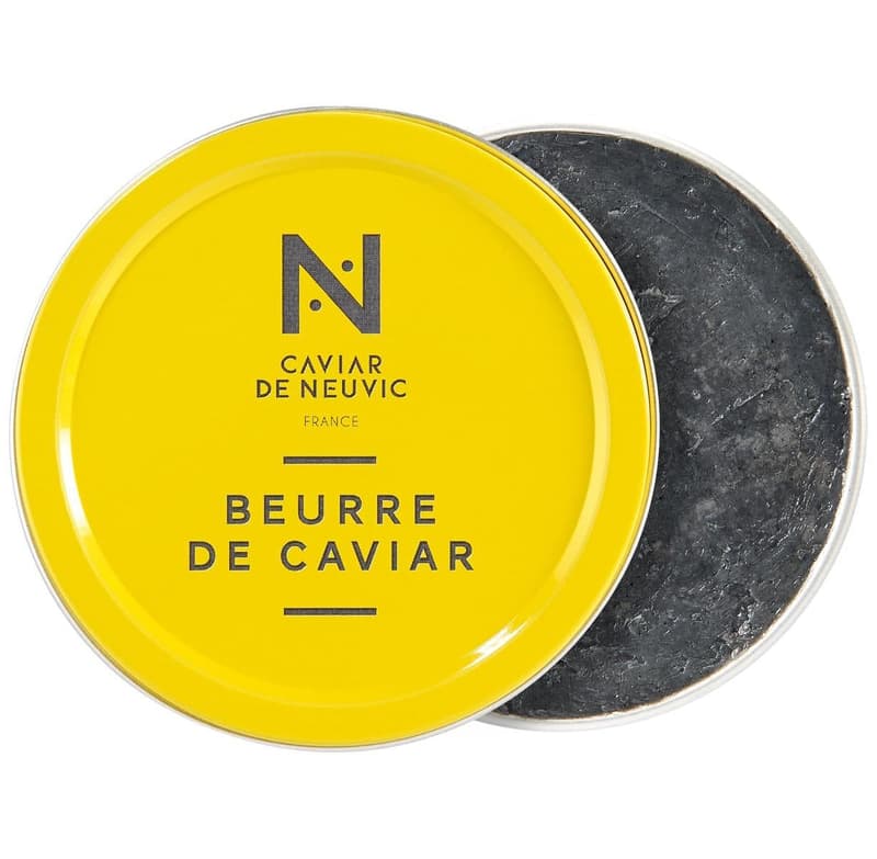 Defrosted caviar butter