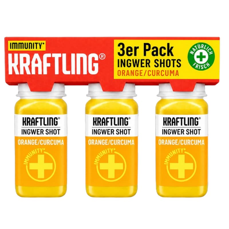 Value Pack Ginger Shot Orange-Tumeric - elephant