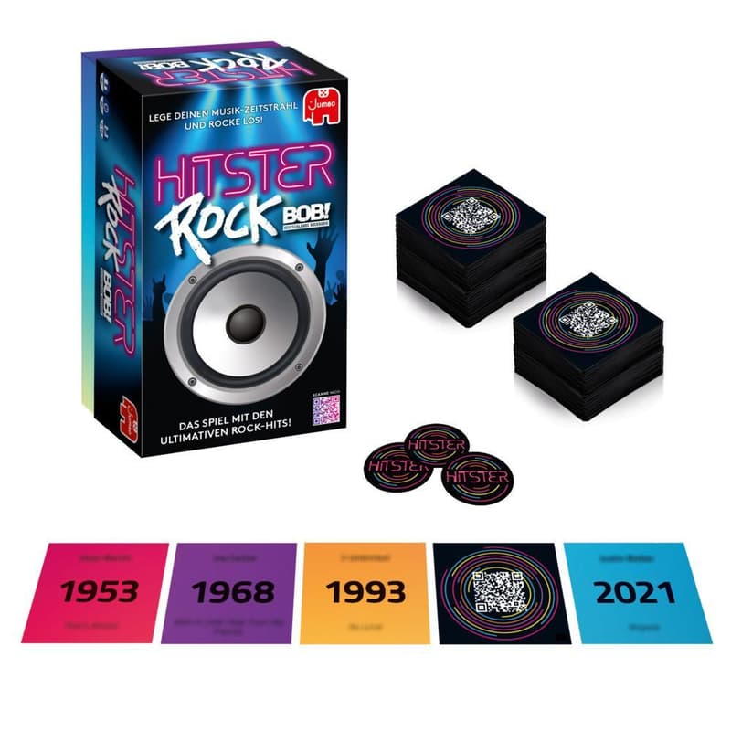 Hitster Partyspiel Rock