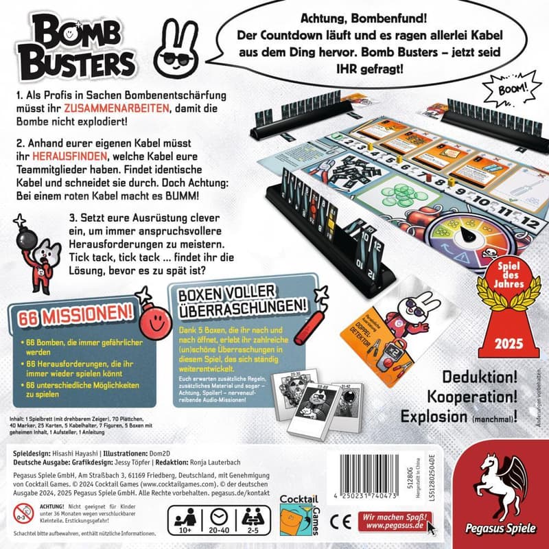Bomb Busters Brettspiel