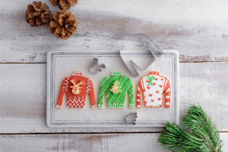 DR OETKER Ausstecher Ugly Christmas Sweater