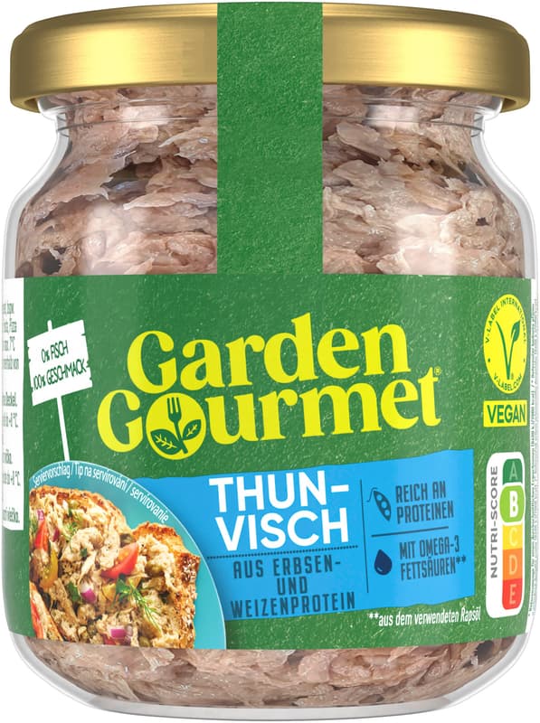 Garden Gourmet pflanzlicher Thun-Visch VEGAN