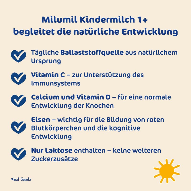 Milupa Milumil childrens milk 2+