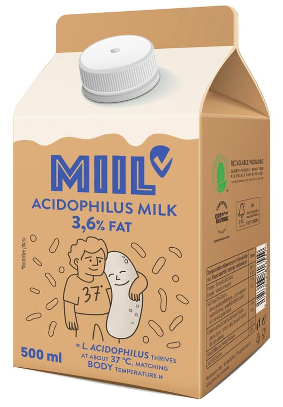 Miil Acidophilus milk 3.6%