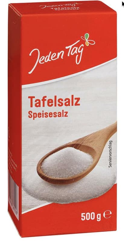 Jeden Tag Tafelsalz