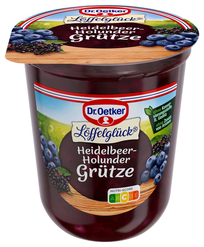 Dr. Oetker Spoonful of Joy Blueberry-Elderberry Compote