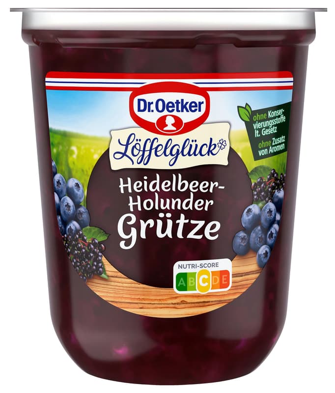 Dr. Oetker Spoonful of Joy Blueberry-Elderberry Compote