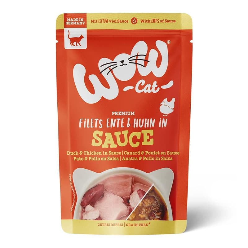 WOW CAT Duck & Chicken in Sauce